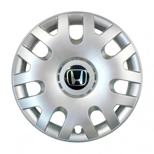 Автомобильные колпаки SKS 204 R14 с логотипом Honda 4 шт. Серебристый