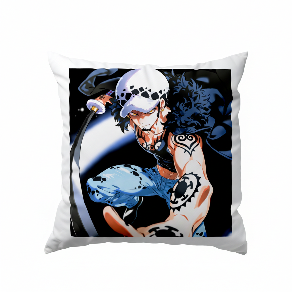 Декоративна подушка Trafalgar Law One Piece 35x35 см (92341)