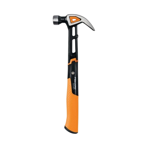 Столярный молоток Fiskars IsoCore M 16 oz/13,5" Черный (1027202)