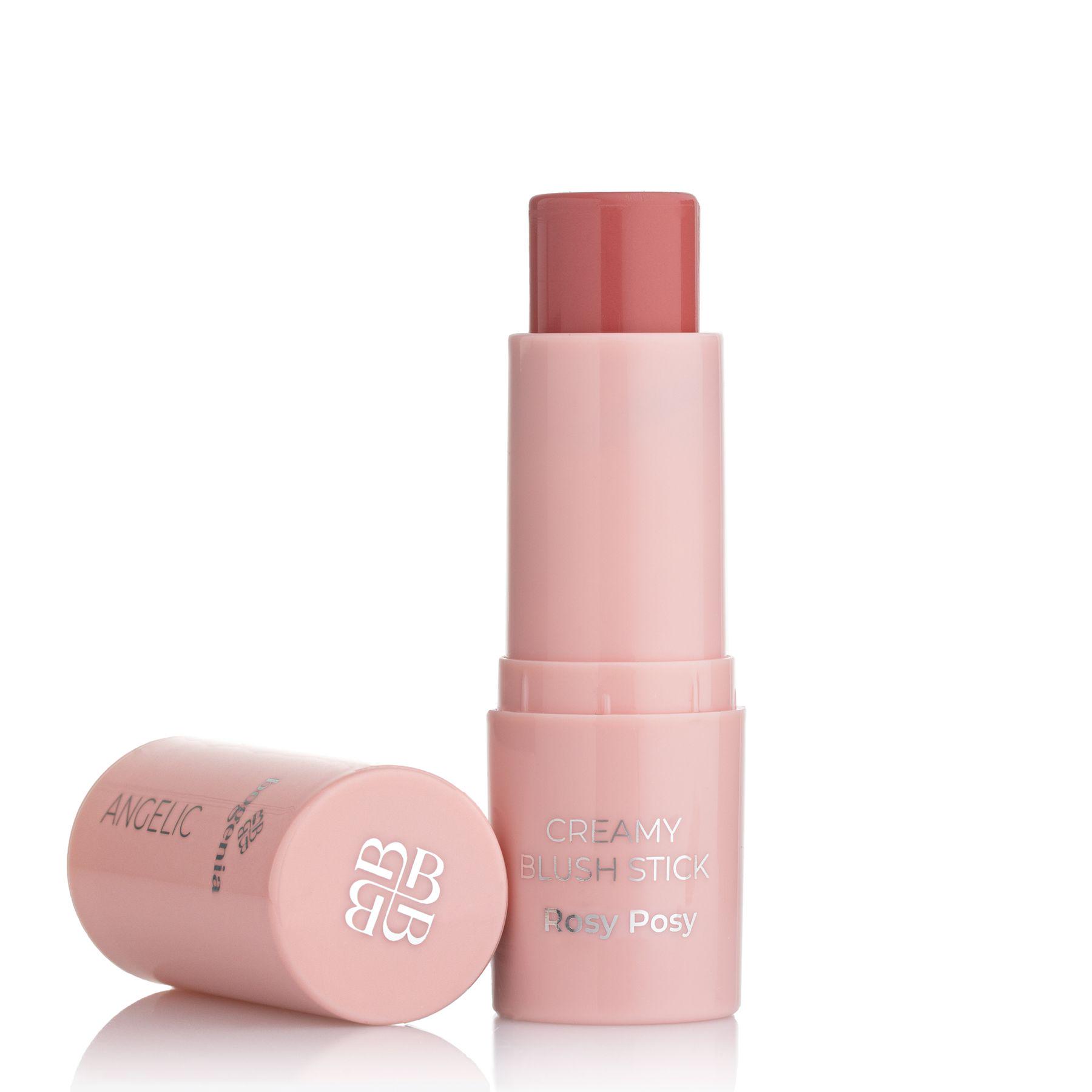 Рум'яна для обличчя Bogenia Angelic Creamy Blush Stick Rose Posy