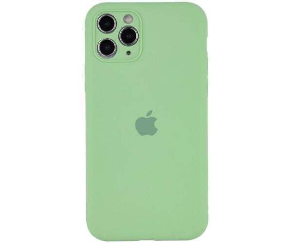 Чохол накладка Silicone Case Full Camera with Frame для Apple iPhone 13 Pro Max 71.Dark Green