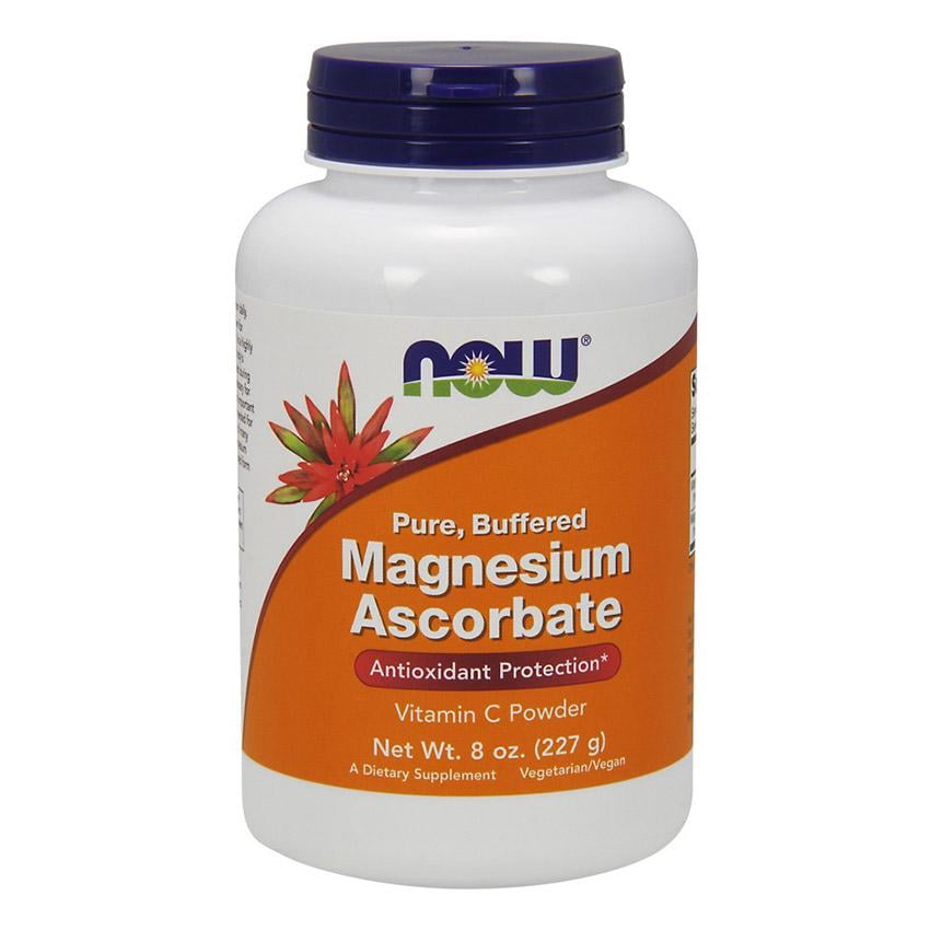 Магний аскорбат с витамином C NOW Magnesium Ascorbate 227 г