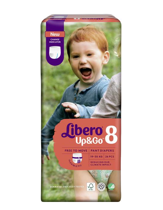 Подгузники-трусики Libero Up&Go 8 19-30 кг 26 шт. (2661376784)