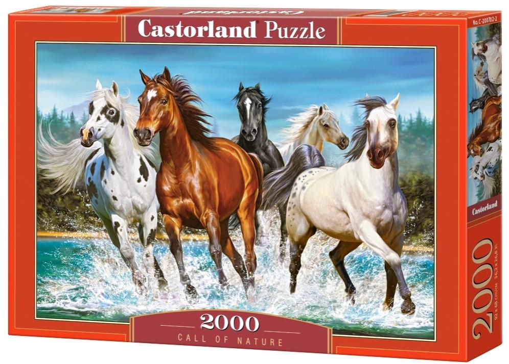Пазл Castorland Зов природы 2000 дет.