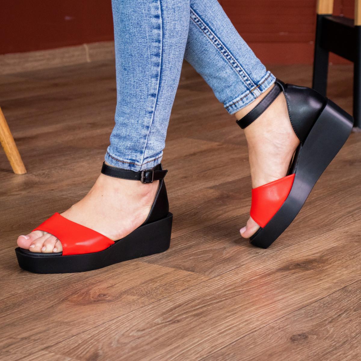 Босоножки женские Fashion р. 39 25 см Красный (2944)