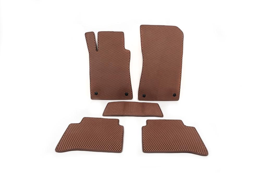 Коврики EVA Digital Designs для Mercedes E-сlass W211 2002-2009 гг. этилвинилацетат Коричневый