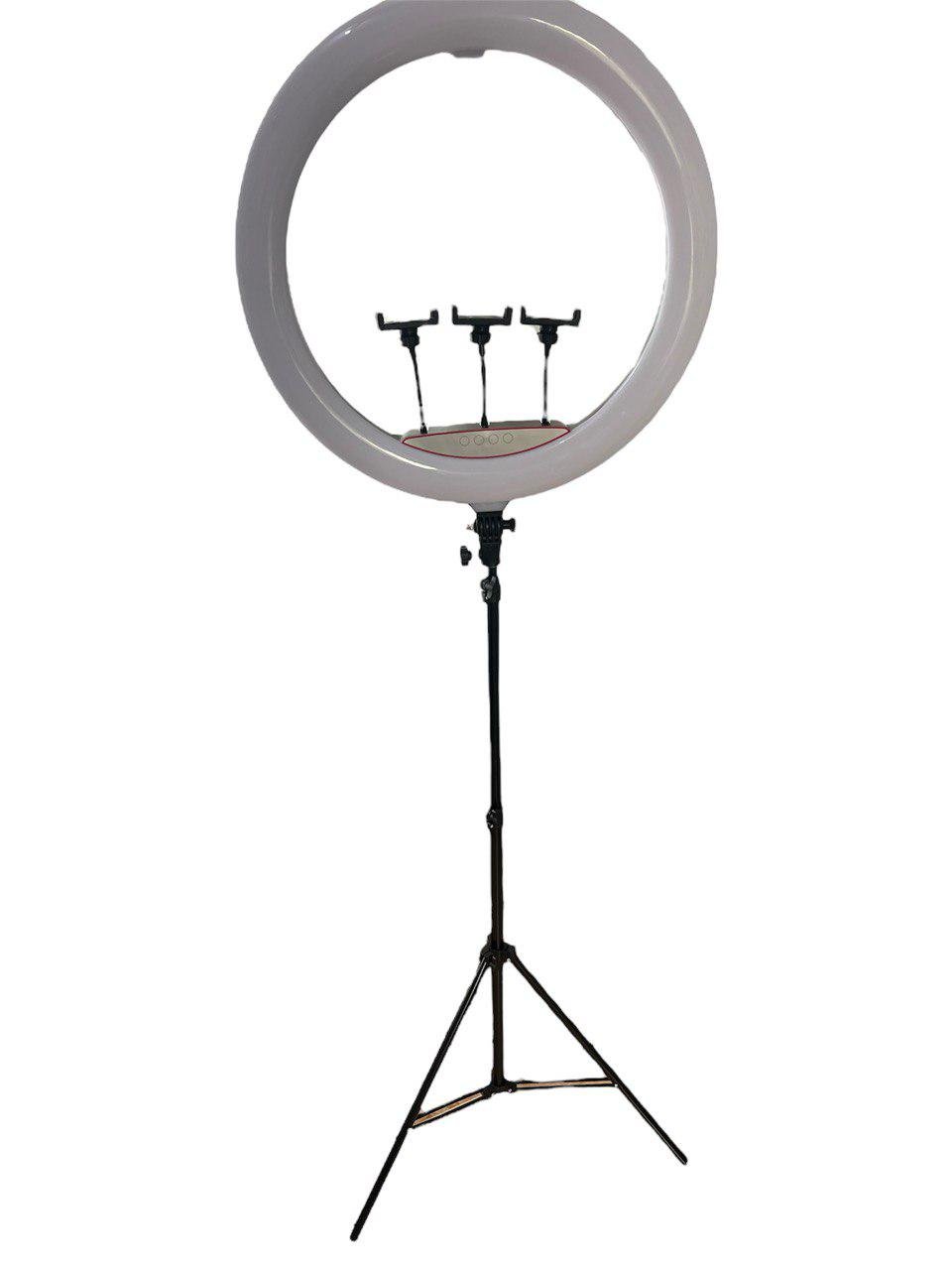 Лампа кольцевая Led 45 см сенсорная 3 режима света 3 держателя/штатив 2 м