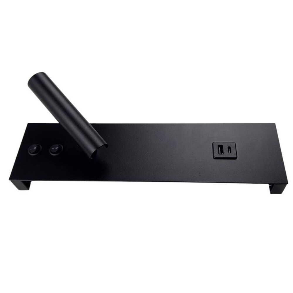 Бра Violux BITRIX-W USB 15W 3000/4200/6000K 865Lm IP20 Черный (553105) - фото 8