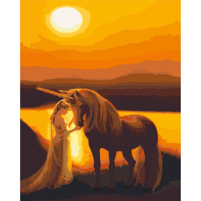 Картина по номерам Ідейка Родство душ 40х50 см (KHO4020)