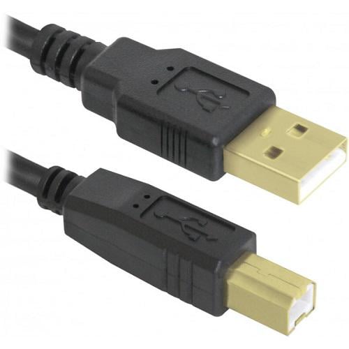 Кабель USB AM to BM USB 04-10PRO 3 м Черный (87431)