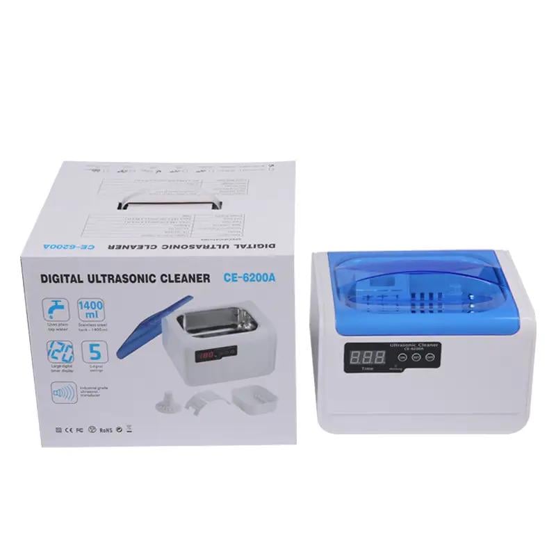 Цифрова ультразвукова ванна Jeken CE-6200A 70 Вт 1.4 л (3-9-49-013) - фото 4