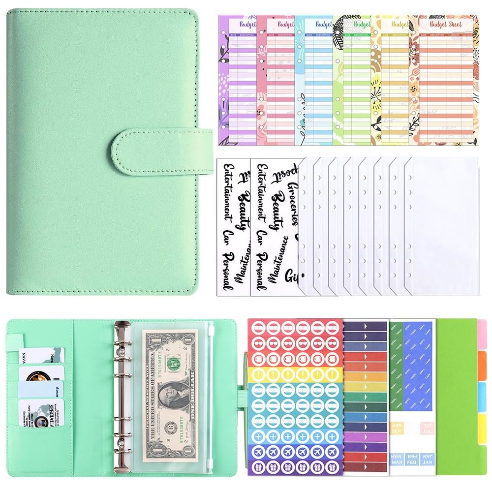 Планер-блокнот для денег FinTrack с конвертами А6 19х13,5х3,5 см Бирюзовый (68754774) - фото 2 Планер-блокнот для денег FinTrack с конвертами А6 19х13,5х3,5 см Бирюзовый (68754774) - фото 2