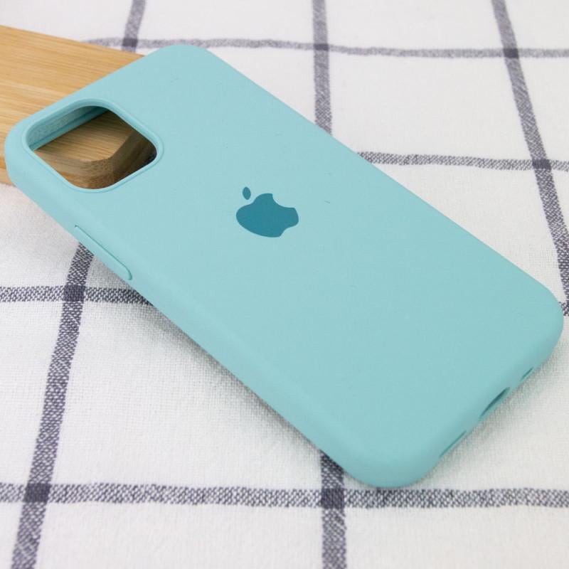 Протиударний Чохол Silicone Case Full Protective (AA) для Apple iPhone 15 Plus (6.7") Бірюзовий / Marine Green - фото 2