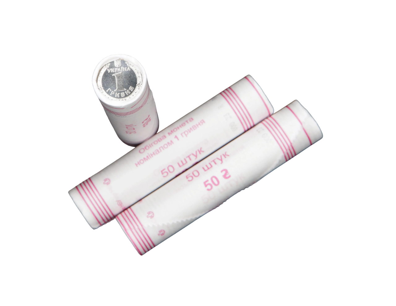 Коллекционная монета Украина 2022 1 гривна рол 50 шт. UNC