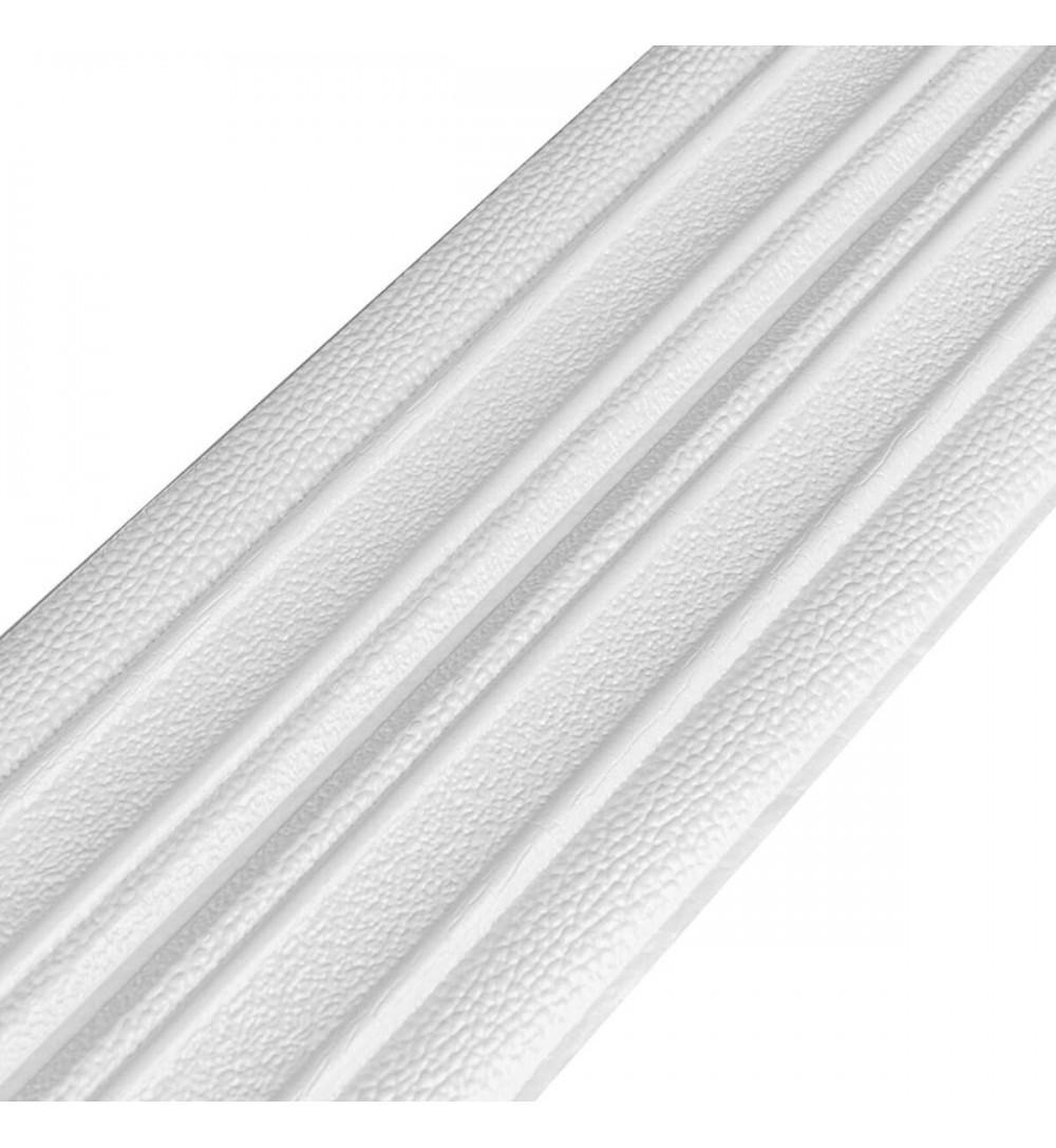 Плинтус РР самоклеющийся 2300х140х4 мм Белый (1808)