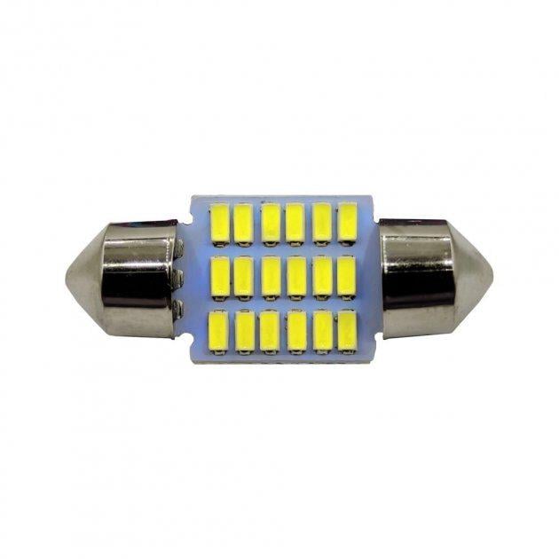 Лампа світлодіодна Festoon C5W 24SMD 3014 12V з драйвером 31 мм (221)