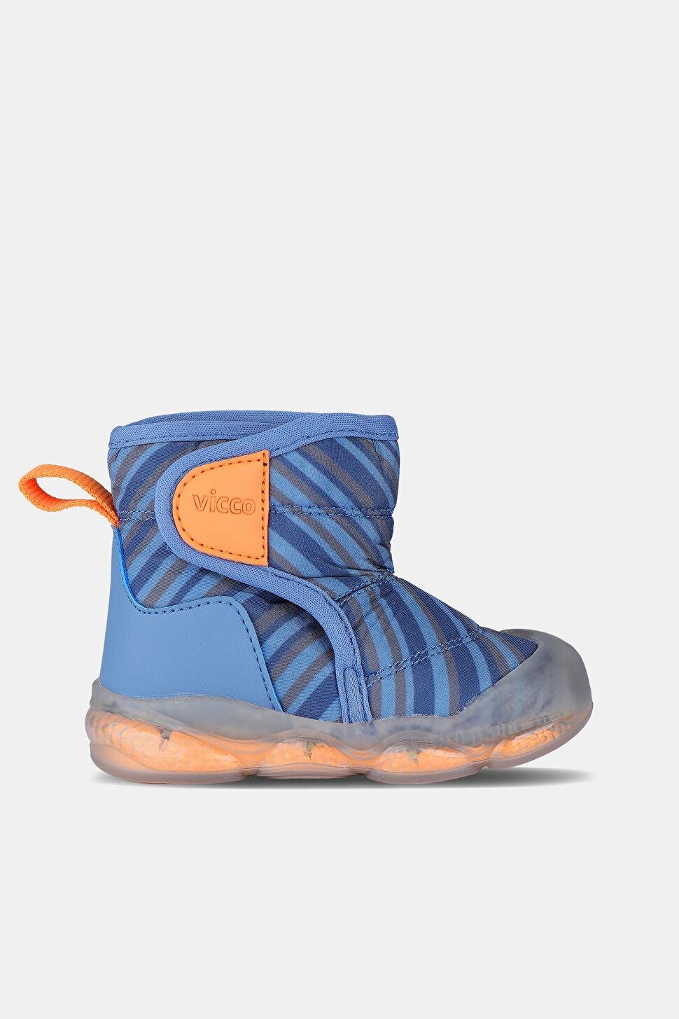 Сапоги для мальчика первые шаги Vicco Helyum р. 21 длина стопы 13 см Деним (3486406865219)