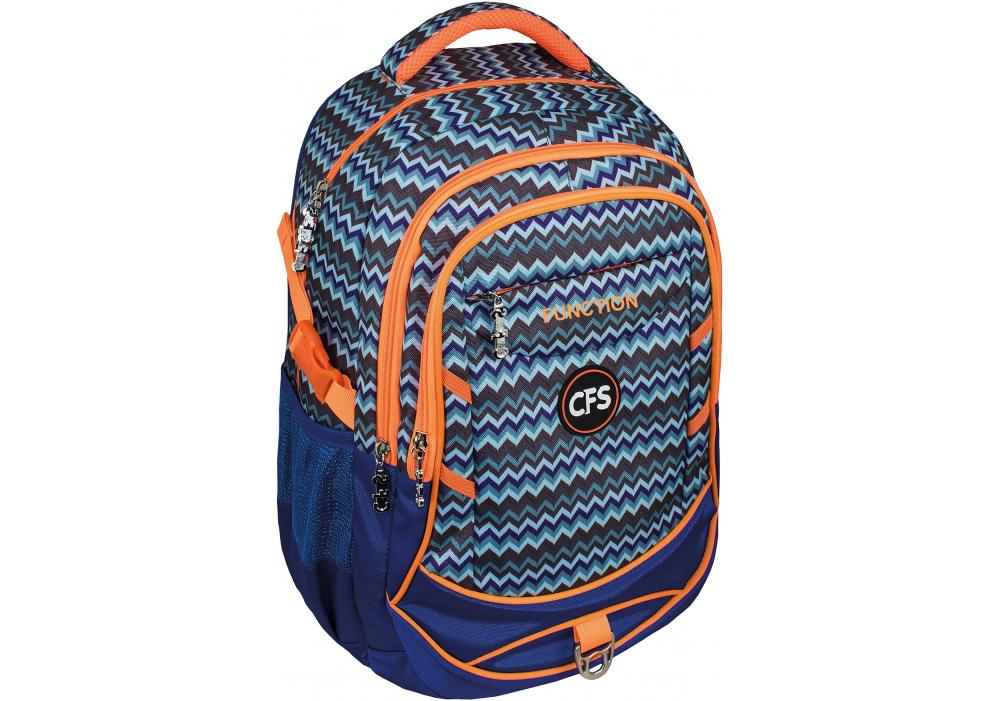 Рюкзак молодежный Cool For School 46x30x18 см 16-25 л Синий (CF86252)