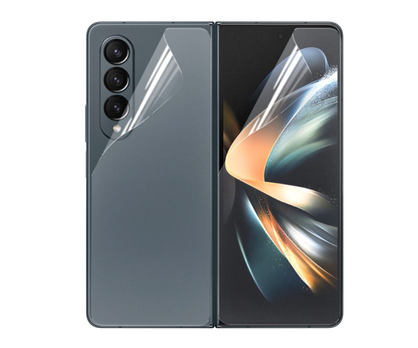 Пленка противоударная гидрогелевая Hydrogel Film для Samsung Galaxy Z Fold4 на заднюю панель Transparent