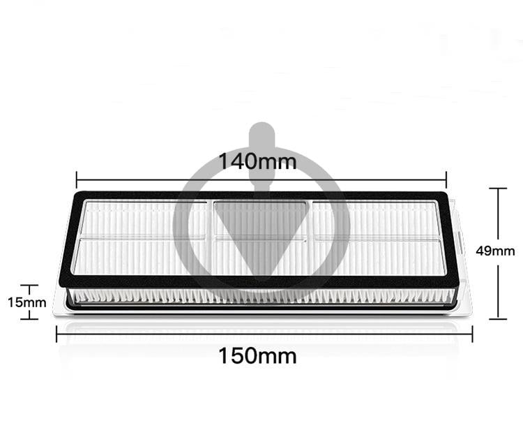 Фільтри для Xiaomi Mi Robot Vacuum-Mop 1C/2Pro+ Mop 2 Mop 2Ultra /X10 X10+/S10+ S20+ 2 шт. - фото 2 Фільтри для Xiaomi Mi Robot Vacuum-Mop 1C/2Pro+ Mop 2 Mop 2Ultra /X10 X10+/S10+ S20+ 2 шт. - фото 2