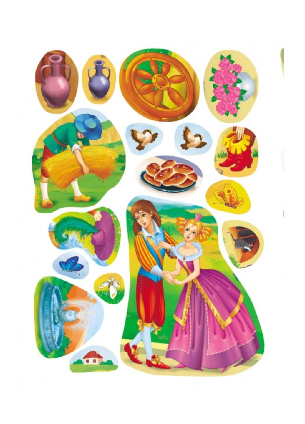 Книга "Кіт у чоботяхі Казки з наліпками 28 наліпок" - фото 6