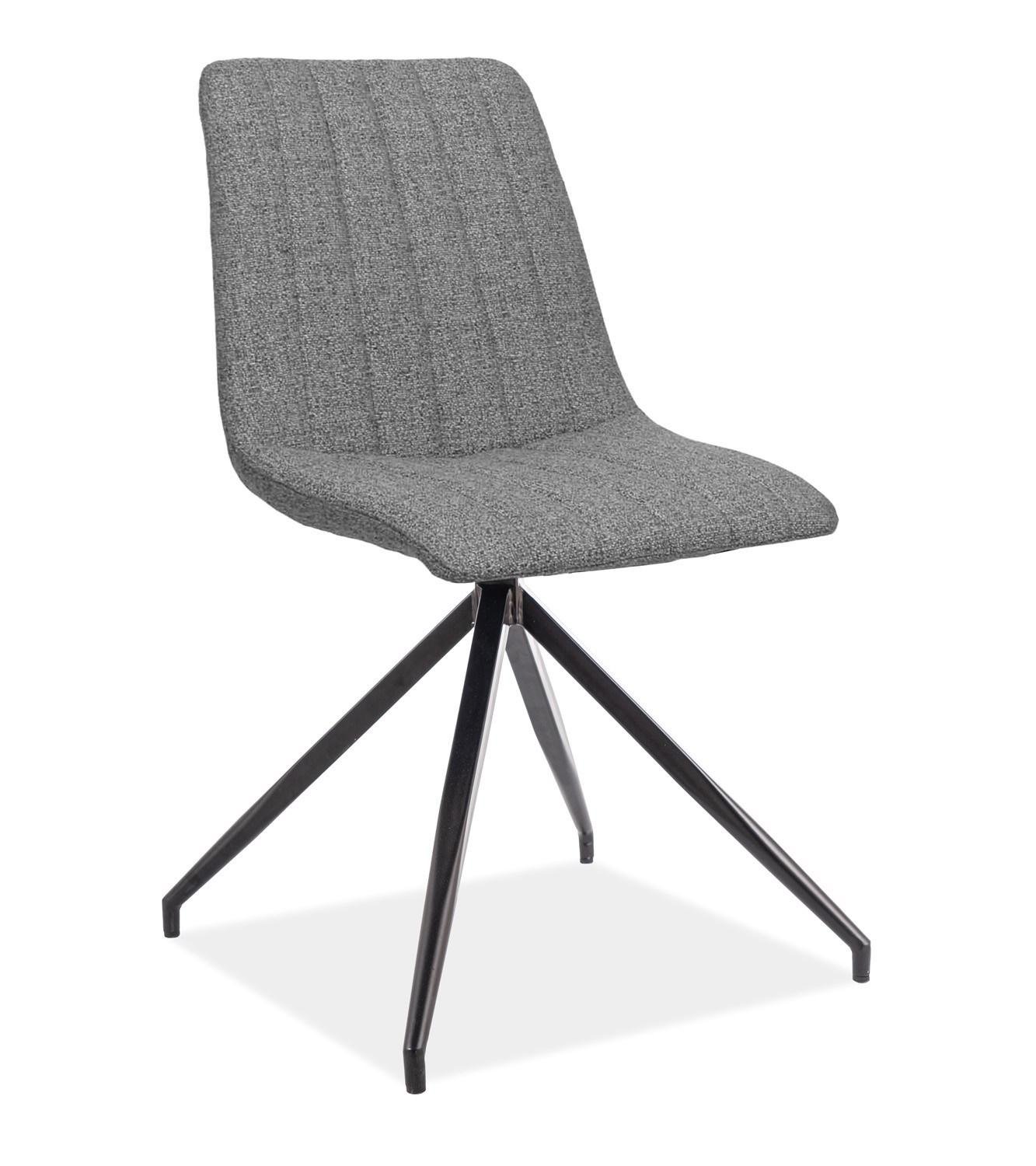 Стул Alan II Серый/Черный (ALANIICSZ)