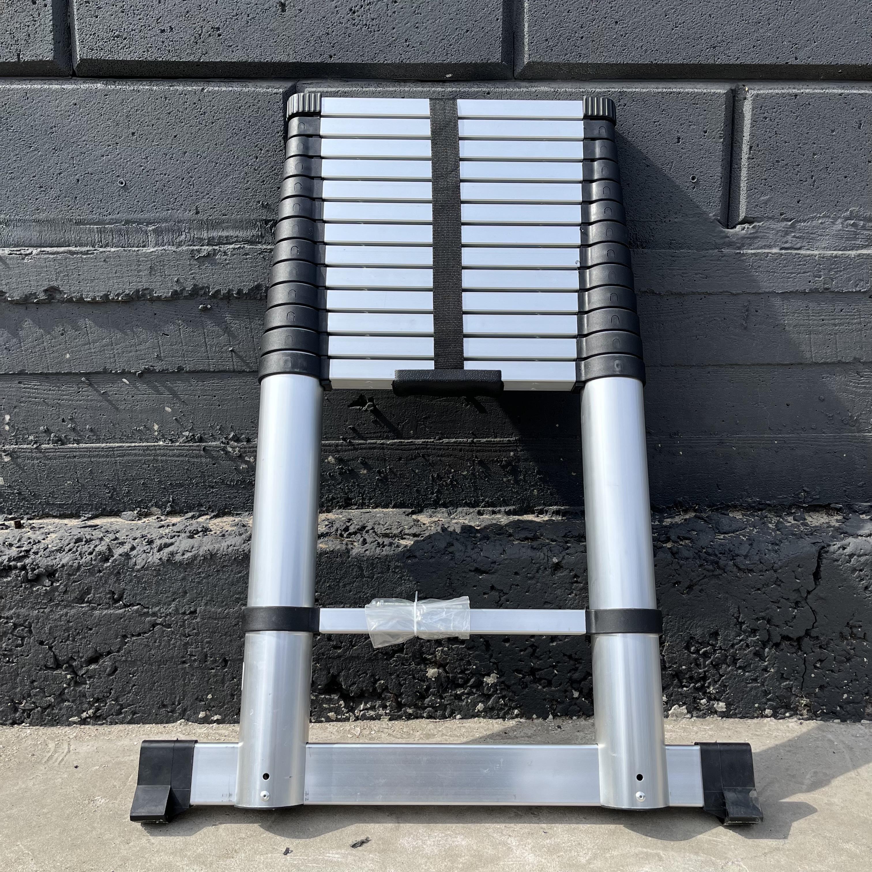 Лестница раздвижная телескопическая 14 ступеней - фото 3 Лестница раздвижная телескопическая 14 ступеней - фото 3