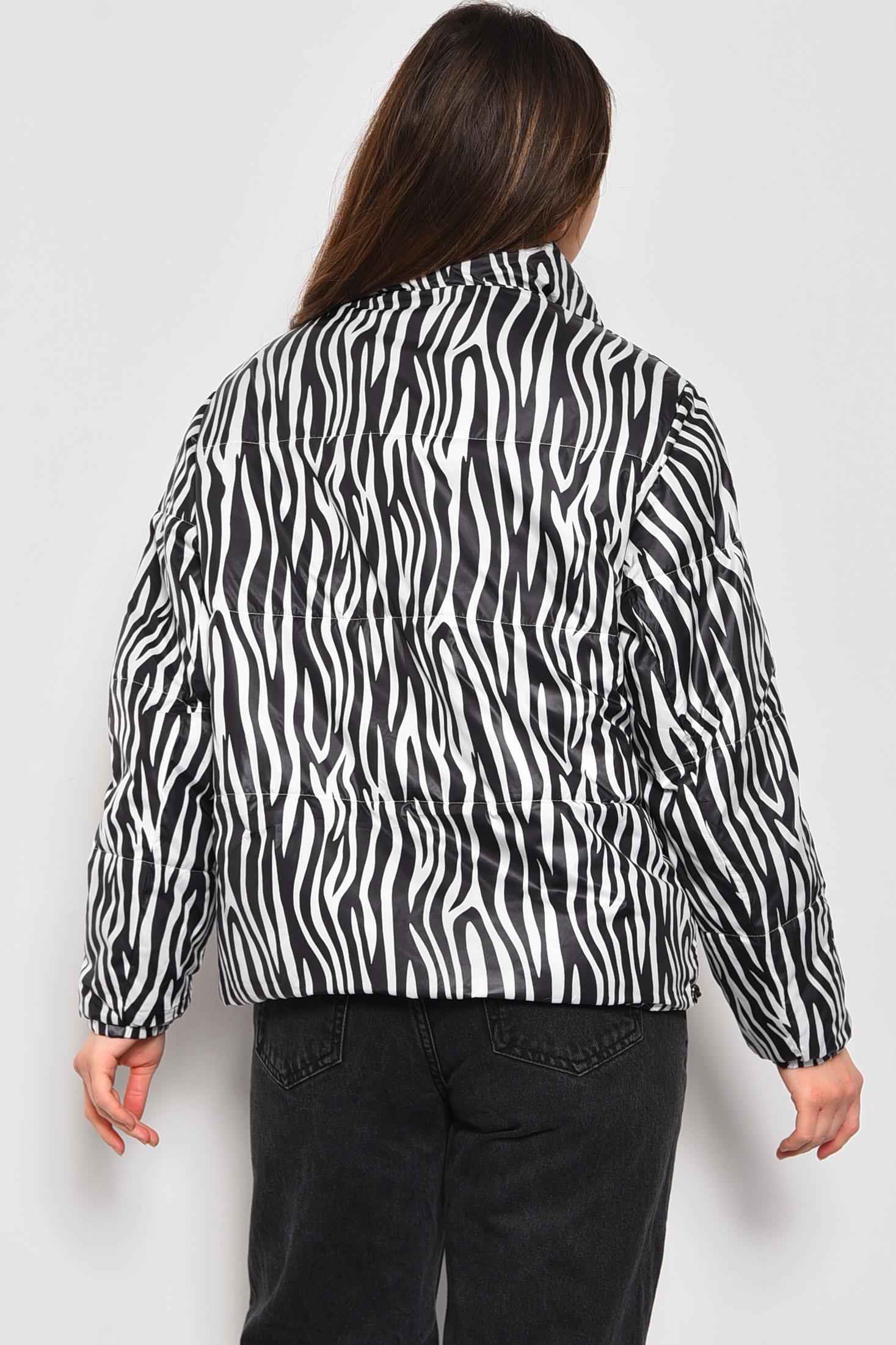 Куртка жіноча демісезонна S Чорний (175257) - фото 3 Куртка жіноча демісезонна S Чорний (175257) - фото 3