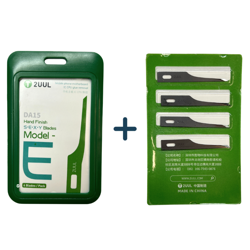 Набір лез для BGA мікросхем 2UUL DA14 "Е" без ручки та 4 леза (Dp192)