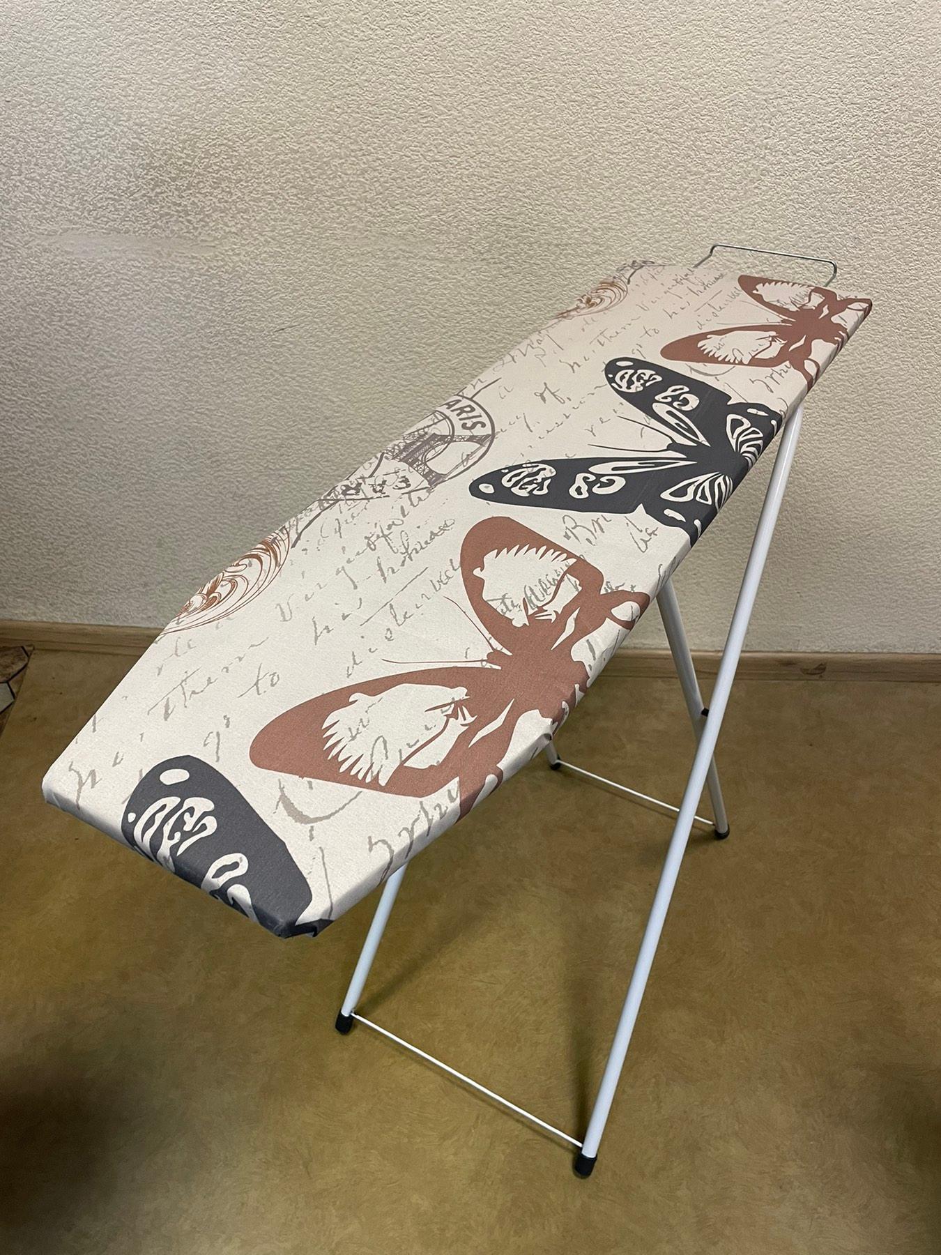 Гладильная доска с подставкой для утюга и регулировкой высоты 100х30 см (2855792) - фото 3