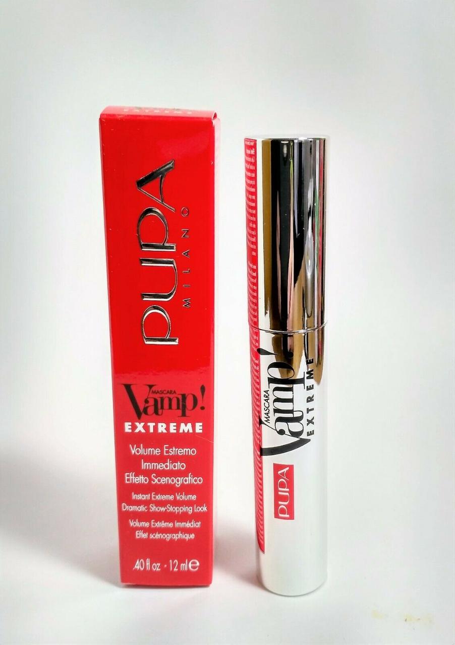 Тушь для ресниц Pupa Mascara Vamp! Extreme Extra Black №001 12 мл (8011607245413) - фото 2