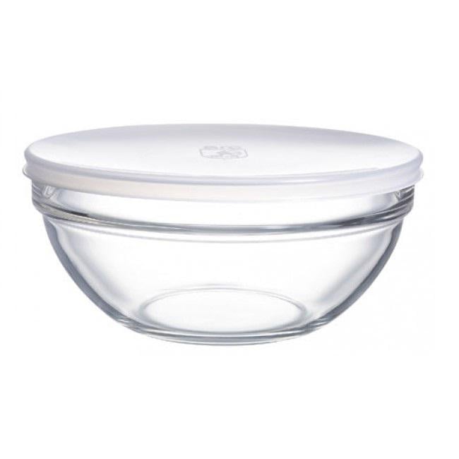 Салатник стеклянный с крышкой Luminarc ARC круглый 20 см 1,8 л (H1152) Салатник стеклянный с крышкой Luminarc ARC круглый 20 см 1,8 л (H1152)