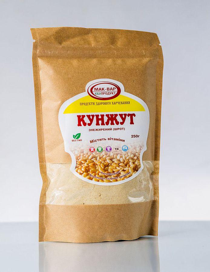 Шрот насіння кунжуту 250 г