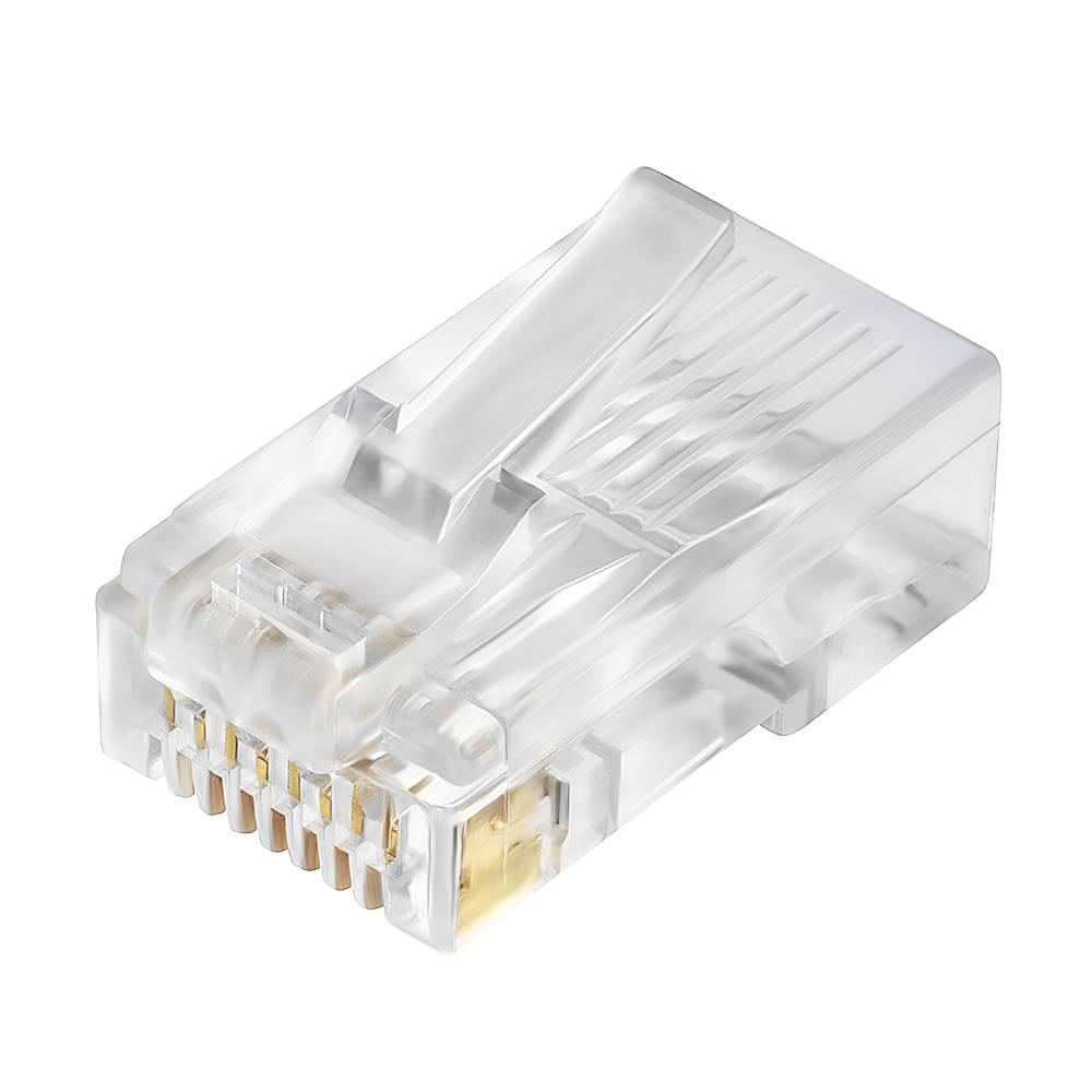 Конектор Merlion RJ-45 8P8C UTP Cat-6 Q100 100 шт. (34073) Конектор Merlion RJ-45 8P8C UTP Cat-6 Q100 100 шт. (34073)