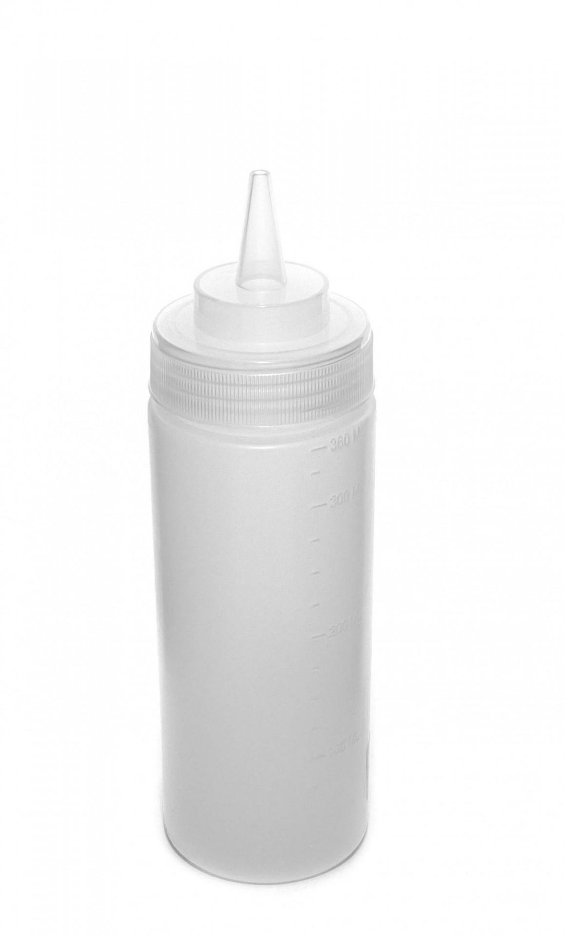 Бутылка для соусов с мерной шкалой 360 мл d 5,5х20,5 см Прозрачный (48677)