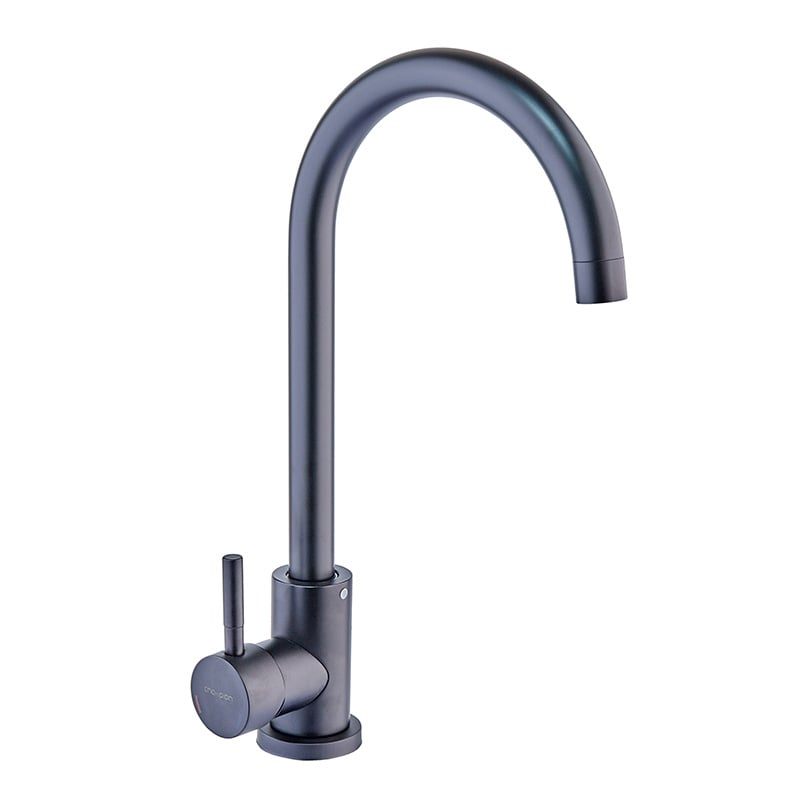 Смеситель для кухни Champion SUS-011 из нержавеющей стали SUS304 Black (CH0344)