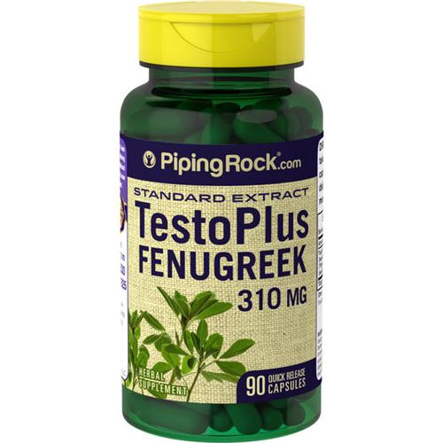 Пажитник Piping Rock TestoPlus Fenugreek Extract 310 мг 90 Caps