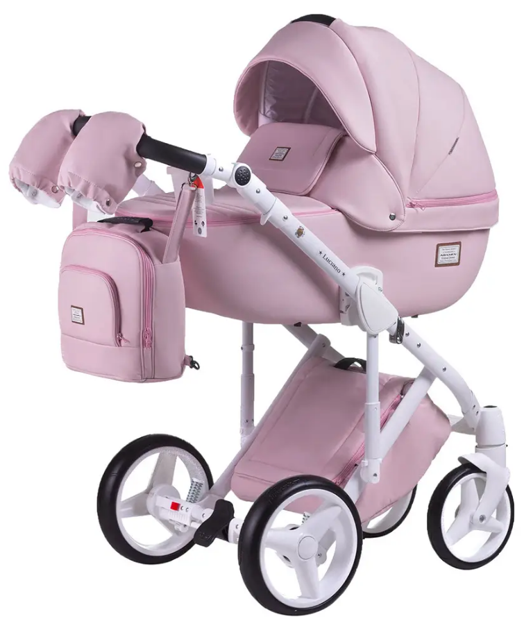 Коляска Adamex Luciano 2в1 кожа (Q110)