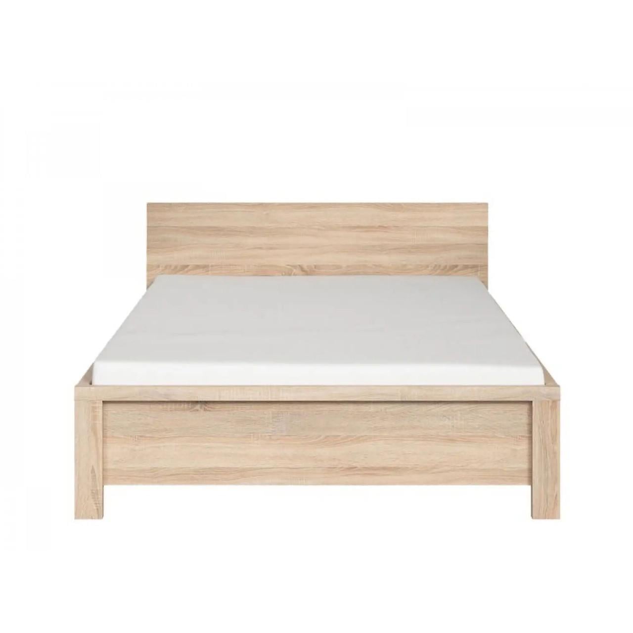 Кровать двуспальная ВМК Каспиан LOZ/160 без основания 160x200 см Дуб сонома (GRB-1543)