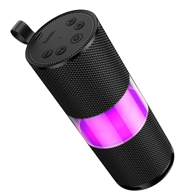 Портативная колонка с цветной подсветкой Hoco HC29 Bluetooth 5.4 1800 mAh Черный (27676413)
