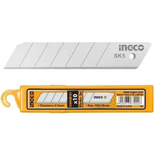 Леза для ножів INGCO сегментні 10 шт. (000145653)