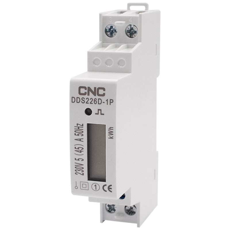 Лічильник електронний однофазний CNC DDS226D-1P 45А клас 1 LCD дисплей (Б00044051)