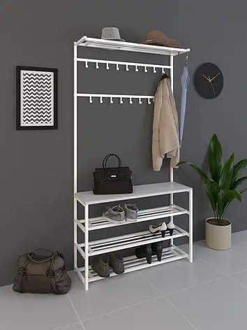 Прихожая SUNRISE 4-80 Белый/Аляска (556610)