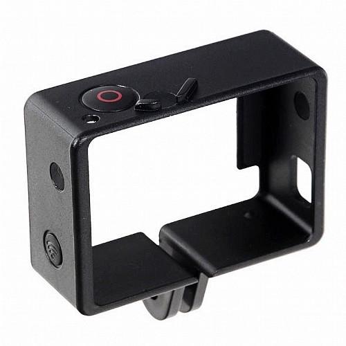 Рамка для экшн камер Gopro Hero 3/3+/4 с переходником на стандартные крепления и кнопкой №XTGP71A