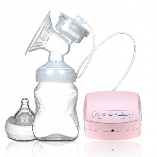 Електричний молоковідсмоктувач Miss Baby BREAST PUMP + масажна насадка - фото 1