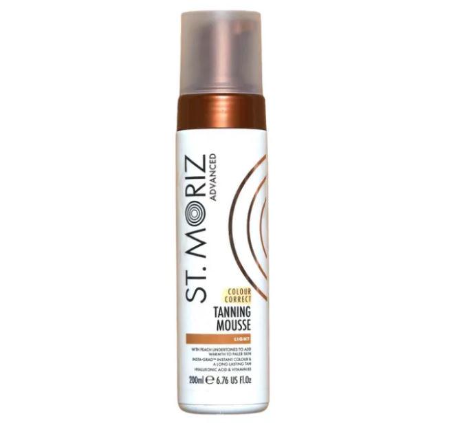 Мус-автобронзант для світлої шкіри St. Moriz Colour Correct Mousse Advanced Light 200 мл (STM7359) - фото 1