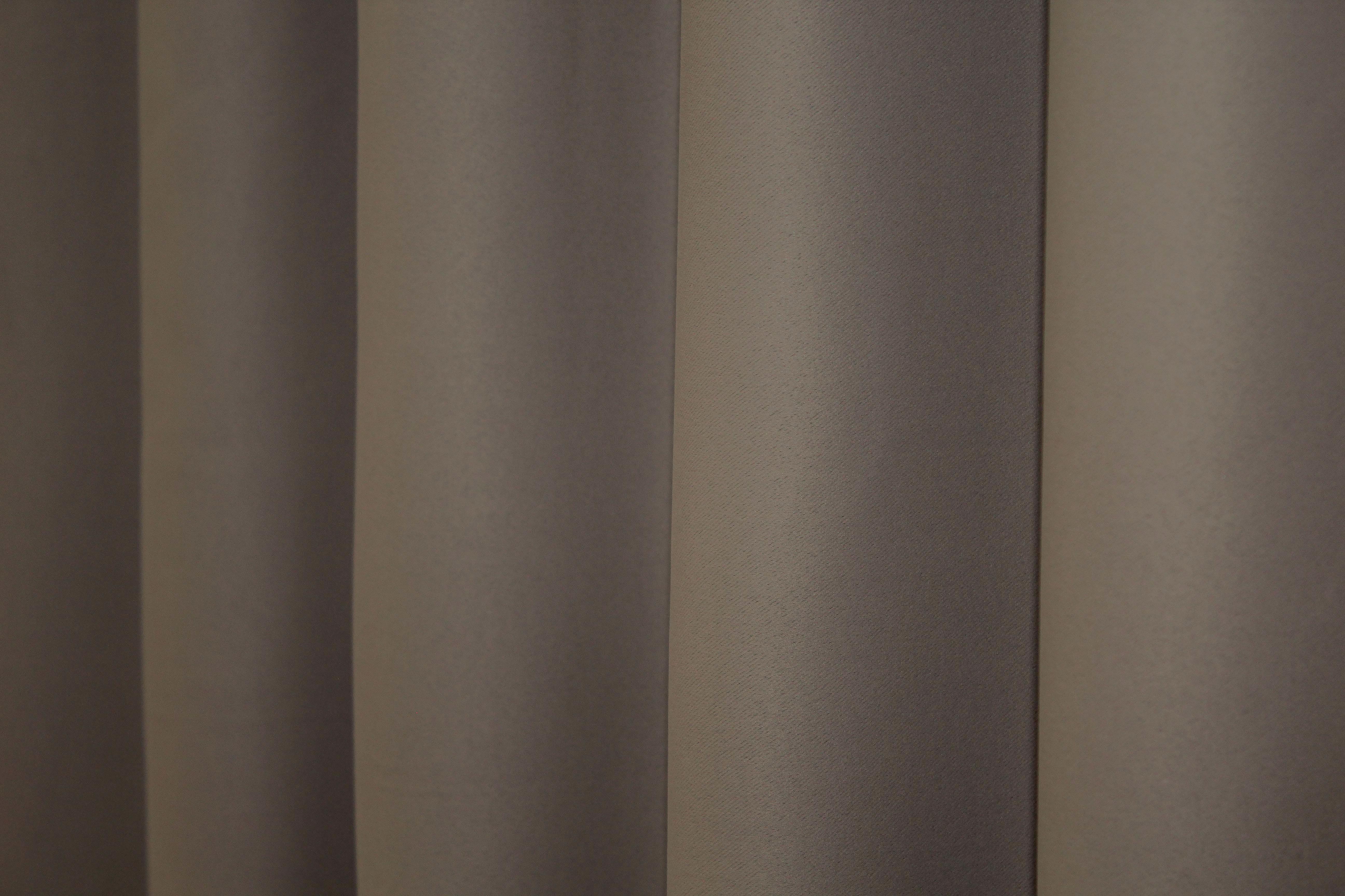 Комплект готовых штор VR-Textil Блэкаут Bagema Rvs № 1289ш 100х270 см 2 шт. Какао (31-557) - фото 9