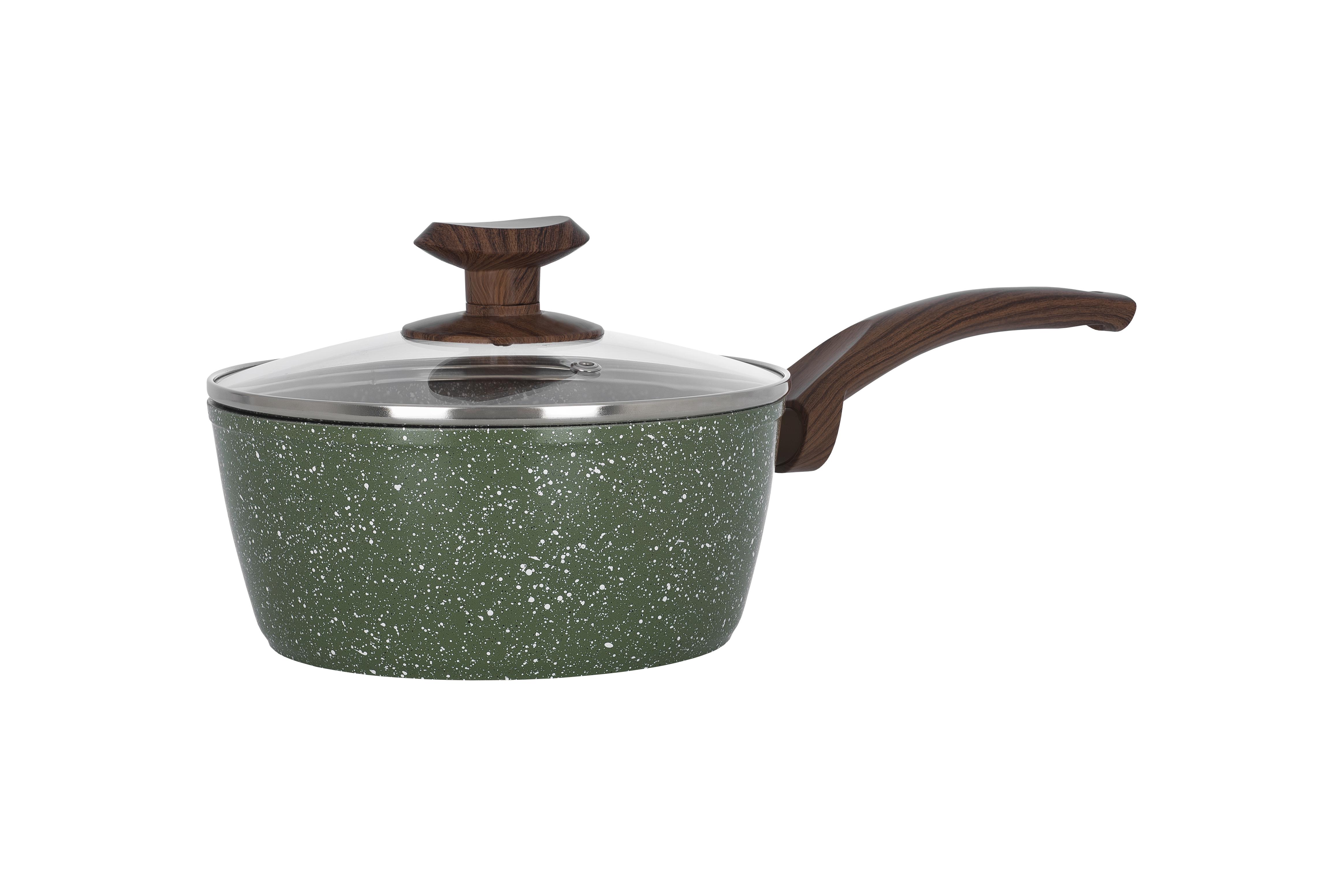 Ковш Ringel Pesto 18 см 1,6 л с крышкой green (UG-RG-4137-18)