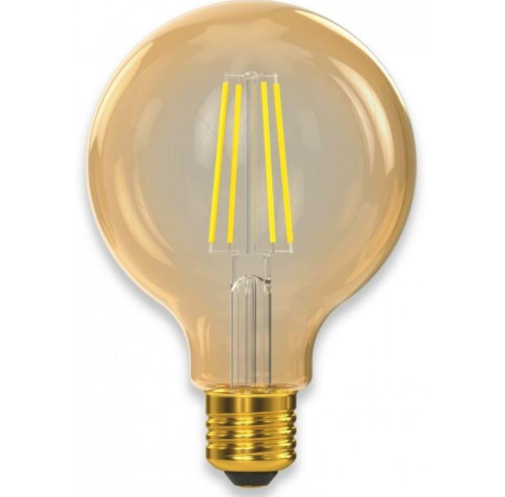 Лампа світлодіодна Luxel 078-HG філаментна 8W G95 E27 2500K Gold (078-HG)
