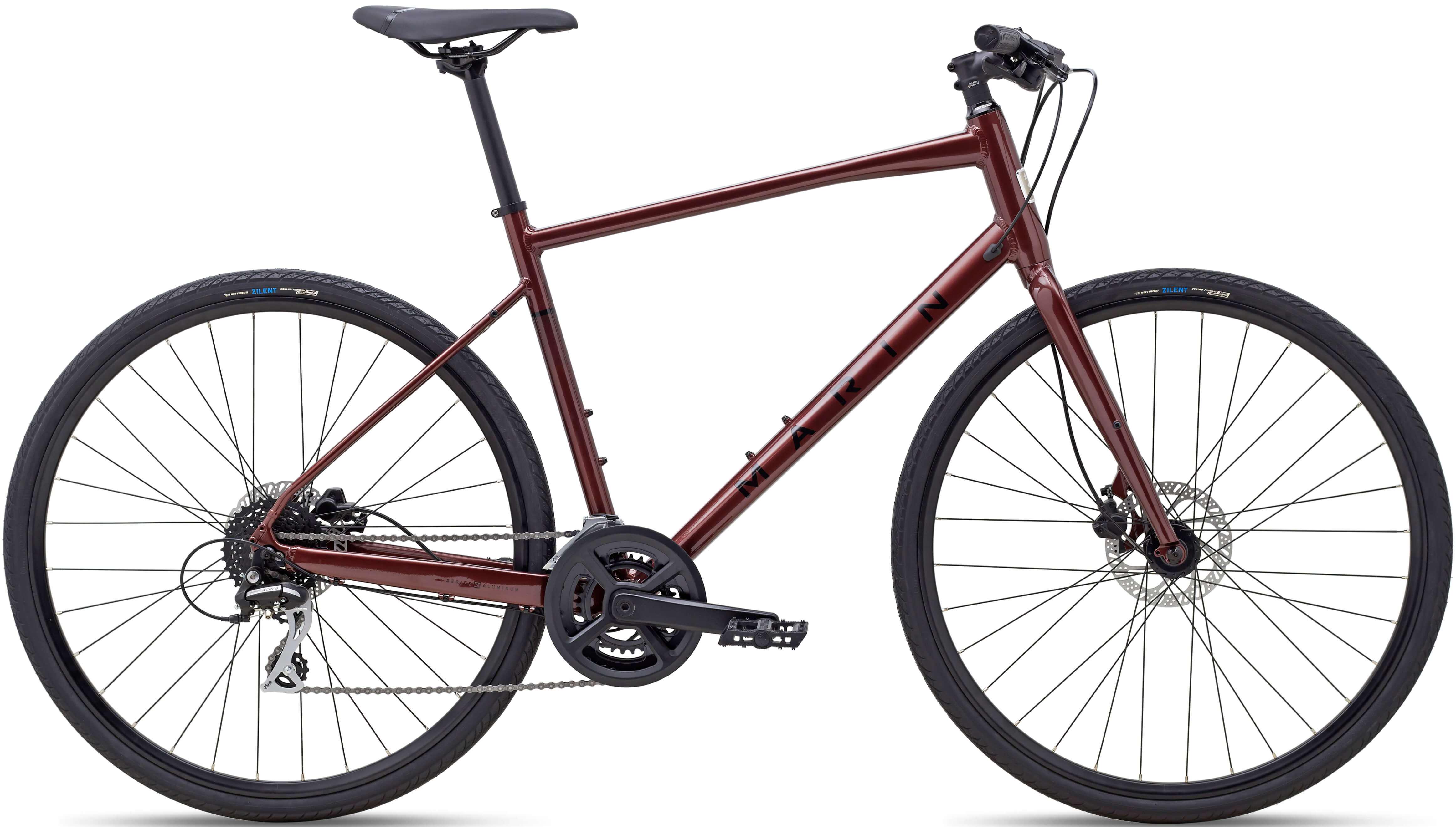 Велосипед MariN 28" FAIRFAX 2 рама L MAROON/Black (A5)